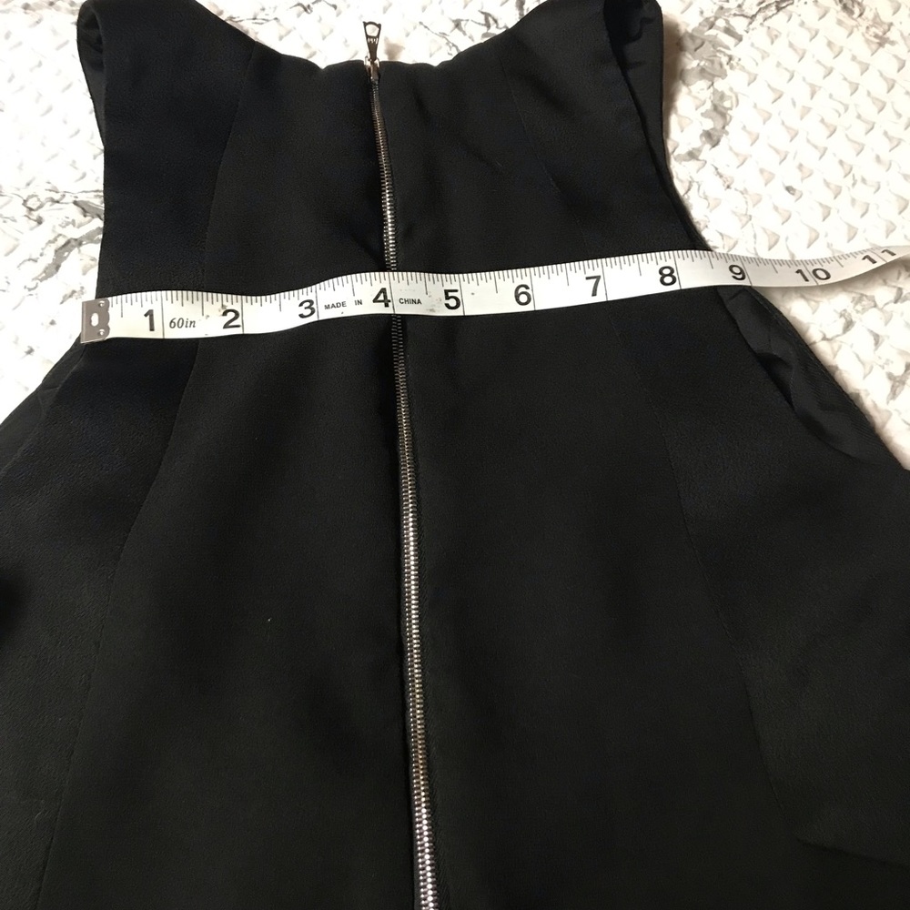 rag & bone New York Black Zip Back Tank - Picture 13 of 13